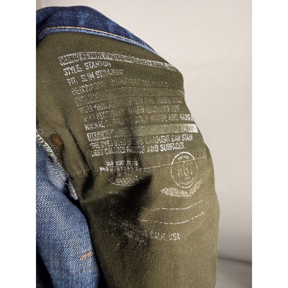 Rogue Territory RGT Mens Selvedge Denim Jeans Indigo Blue Size 32 Made in USA - Picture 9 of 11
